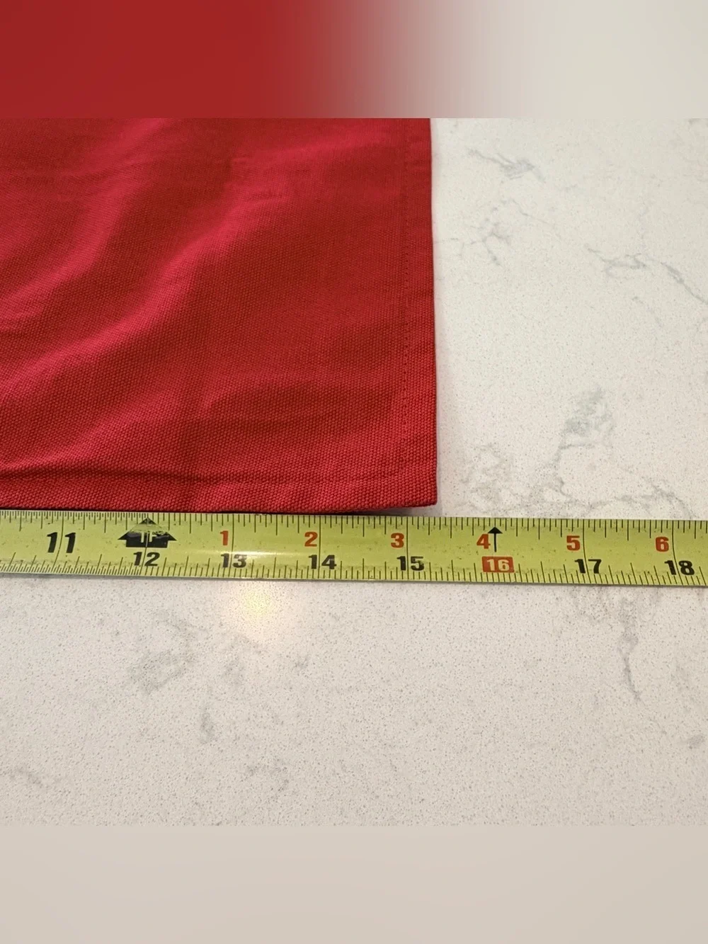 Lot of 4 Ikea Red Gurli Cushion Cover 16”x24” NWOT (Previously Used For Display)